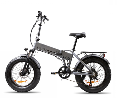 TREVI EMG BOMBER zložljivo električno kolo, 20" pnevmatike, 250W motor, 36V 10Ah 360Wh baterija, Shimano, do 40km, disk zavore, vzmetenje, LCD zaslon, siv (Bomber Gray)