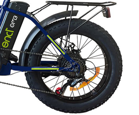 TREVI EMG BOMBER ONE zložljivo električno kolo, 20" pnevmatike, 250W motor, 36V 10Ah 360Wh baterija, Shimano, do 40km, disk zavore, vzmetenje, LED prikazovalnik, modra (Metallic Blue)