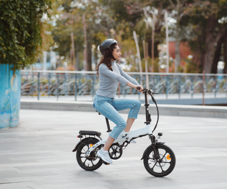 Električno zložljivo kolo ISINWHEEL U3, 16" pnevmatike, 250W motor, do 55km, do 25km/h, 36V 7.8Ah baterija, do 120kg, črn