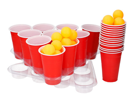 Zabavna igra Beer Pong, komplet 50kos