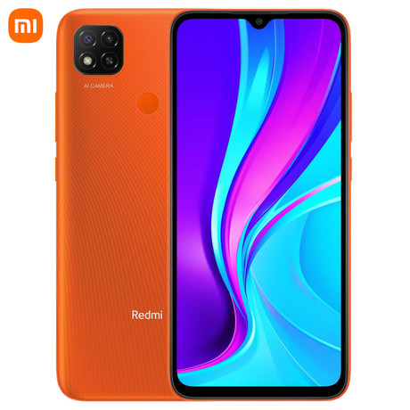 EOL - Pametni telefon Xiaomi Redmi 9C, 6.53'', 5000mAh, 3GB+64GB, 4G-LTE, oranžen (Sunlight Orange)