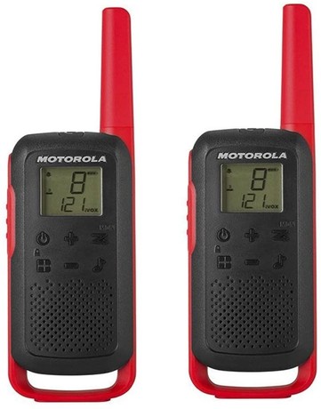 Motorola PMR radijska postaja TLKR, T62 rdeča