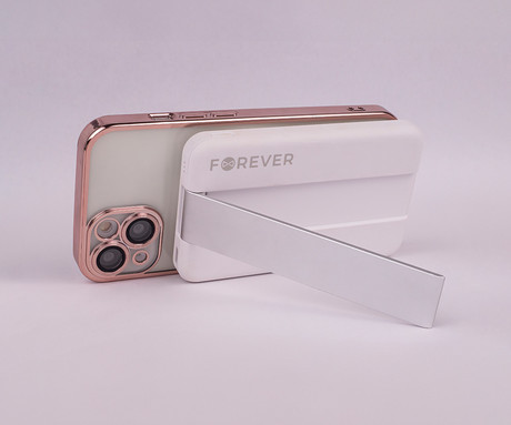 FOREVER MACS-100 5v1 magnetna brezžična polnilna postaja, powerbank, do 3 naprave, tehnologija MagSafe, 20W, 5000mAh, hitro polnjenje, USB Type-C + USB Type-A