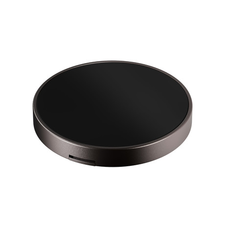 ALLITY AWC-210-15WMS brezžični polnilec / stojalo, univerzalni, 15W brezžično polnjenje, MagSafe tehnologija, nastavljiv naklon, USB-C, priložen kabel, siv (Graphite)