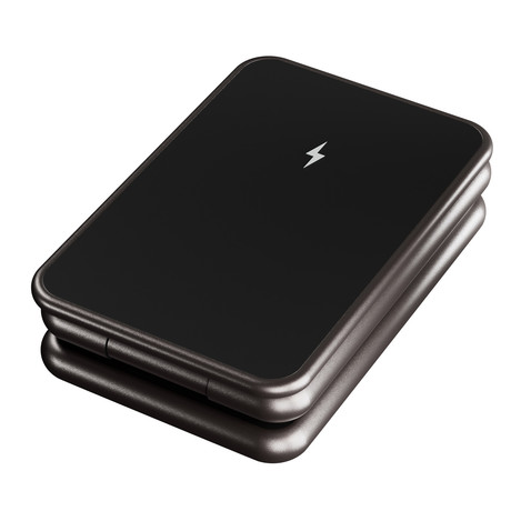 ALLITY AWC-230-225WMS brezžični polnilec / stojalo / polnilna postaja, univerzalni, 22.5W brezžično polnjenje, MagSafe tehnologija, nastavljiv naklon, USB-C, priložen kabel, siv (Graphite)