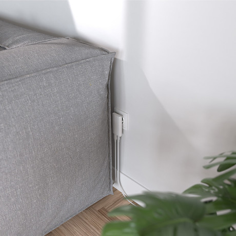 ALLITY ATC-02 GaN polnilec, 65W, 1x USB-C, 1x USB-A, Power Delivery, Quick Charge, polnjenje / napajanje, univerzalna kompatibilnost, Plug&Play, tehnologija GaN, bel