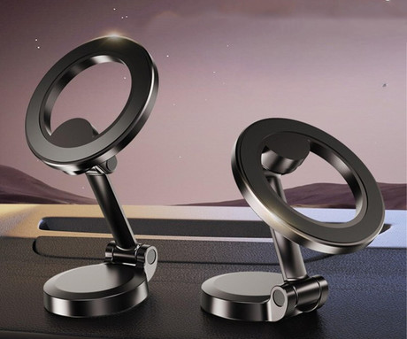 PLATINET PUCH2230 magnetni avto nosilec za telefon, univerzalni, za velikosti od 4.7" do 7", 360° vrtenje, MagSafe tehnologija, 24 magnetov, 3M nalepka, črn