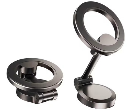 PLATINET PUCH2230 magnetni avto nosilec za telefon, univerzalni, za velikosti od 4.7" do 7", 360° vrtenje, MagSafe tehnologija, 24 magnetov, 3M nalepka, črn