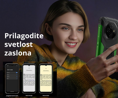 Blackview FORT 1 robustni pametni telefon, 6.56", 4G LTE, 6GB+256GB, HD+ IPS, 90Hz, Android, 3v1 AI, 10000mAh, WIFI 5, BT 5.2, Dual SIM, GPS, NFC, IP68 & IP69K & MIL-STD-810H, oranžen