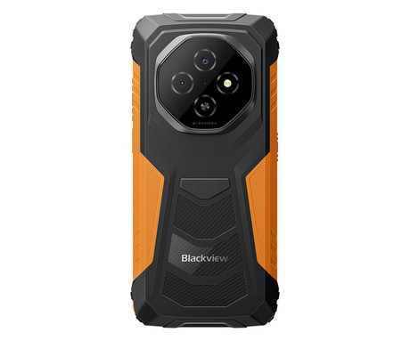 Blackview FORT 1 robustni pametni telefon, 6.56", 4G LTE, 6GB+256GB, HD+ IPS, 90Hz, Android, 3v1 AI, 10000mAh, WIFI 5, BT 5.2, Dual SIM, GPS, NFC, IP68 & IP69K & MIL-STD-810H, oranžen