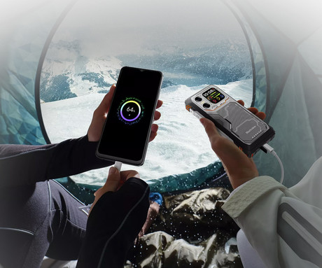 Blackview XPLORE 1 WALKIE TALKIE robustni pametni telefon, 6.78", 5G VoLTE, 12GB+256GB, 2.4K FHD+ IPS, 120Hz, Android, 3v1 AI, 20000mAh, WIFI 6, BT 5.2, Dual SIM, GPS, NFC, Dual-Mode UHF/VHF, črn