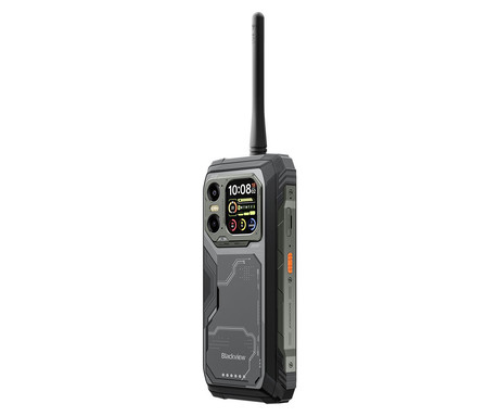 Blackview XPLORE 1 WALKIE TALKIE robustni pametni telefon, 6.78", 5G VoLTE, 12GB+256GB, 2.4K FHD+ IPS, 120Hz, Android, 3v1 AI, 20000mAh, WIFI 6, BT 5.2, Dual SIM, GPS, NFC, Dual-Mode UHF/VHF, črn