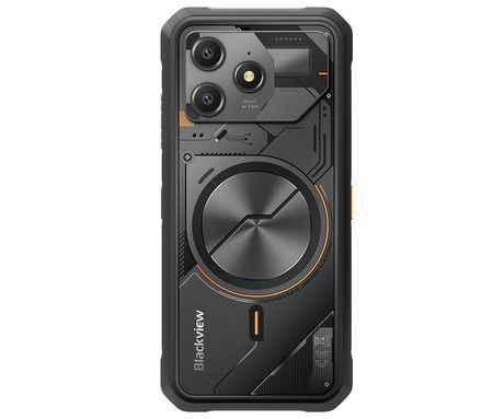 Blackview FORT 100 robustni pametni telefon, 6.56", 4G LTE, 8GB+128GB, HD+ IPS, 90Hz, Android, 3v1 AI, 5000mAh, WIFI 5, BT 5.0, Dual SIM, GPS, NFC, IP68 & IP69K & MIL-STD-810H, črn (Cosmic Black)