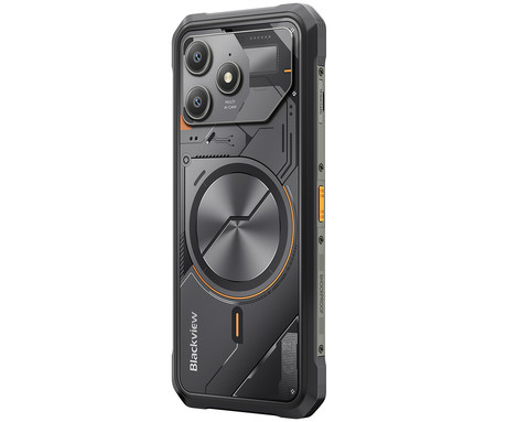 Blackview FORT 100 robustni pametni telefon, 6.56", 4G LTE, 8GB+128GB, HD+ IPS, 90Hz, Android, 3v1 AI, 5000mAh, WIFI 5, BT 5.0, Dual SIM, GPS, NFC, IP68 & IP69K & MIL-STD-810H, črn (Cosmic Black)