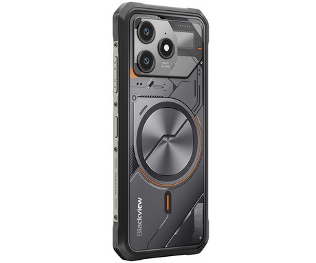 Blackview FORT 100 robustni pametni telefon, 6.56", 4G LTE, 8GB+128GB, HD+ IPS, 90Hz, Android, 3v1 AI, 5000mAh, WIFI 5, BT 5.0, Dual SIM, GPS, NFC, IP68 & IP69K & MIL-STD-810H, črn (Cosmic Black)