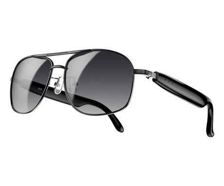 Blackview D1 PRO pametna očala, AI Assistant, klicanje / glasba, Wear-Detection funkcija, samodejni vklop / izklop, BT 6.0, STEREO zvočniki, mikrofon, polnilna baterija, zatemnjena UV stekla, črna