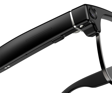 Blackview BV200 pametna očala, ChatGPT AI, slikanje / snemanje / klicanje / glasba / prepoznava, 32GB ROM, BT 6.0, WIFI, 8MP SONY kamera, STEREO zvočniki, polnilna baterija, fotokromatska stekla, črna