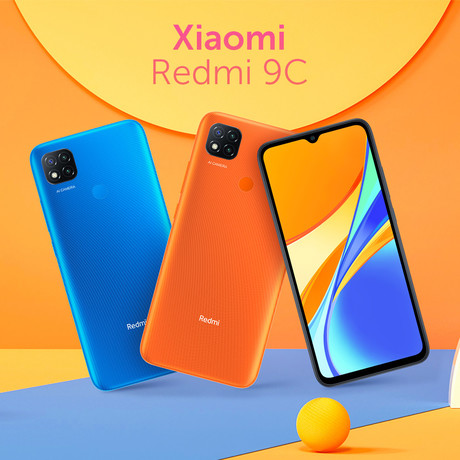 EOL - Pametni telefon Xiaomi Redmi 9C, 6.53'', 5000mAh, 3GB+64GB, 4G-LTE, siv (Midnight Grey)