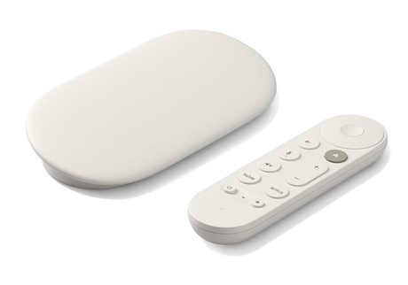 Google TV STREAMER 4K multimedijski predvajalnik / center, 4K UHD, HDR10, Dolby Vision Atmos, Google Home, 4GB RAM, 32GB ROM, glasovni daljinski upravljalnik, bel (Porcelain)