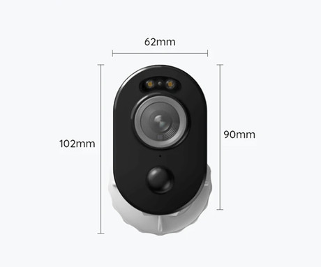 Kamera Reolink ARGUS 3 PRO, brezžična, WiFi, AI, 2K 4MP, LED reflektor, nočno barvno snemanje, senzor gibanja, aplikacija, dvosmerna komunikacija, vgrajena baterija, IP65