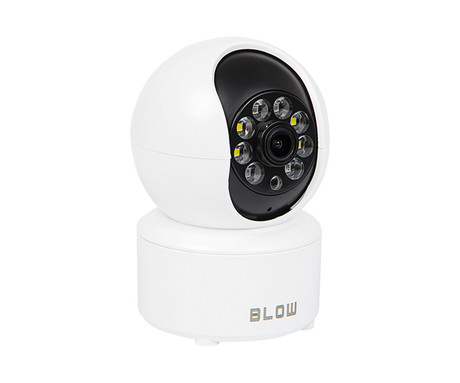 IP kamera IP BLOW H-263, WiFi, Super HD 3MP, vrtljiva 355°, nočno snemanje, senzor gibanja, aplikacija