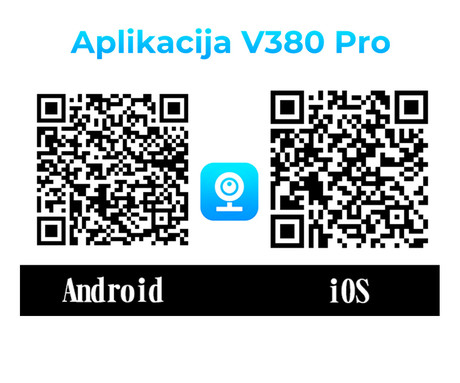 BLOW H-393 IP kamera, brezžična, 4G-LTE, 2304p, vrtljiva, nočno snemanje, senzor gibanja, aplikacija, baterija + solarni panel, bela