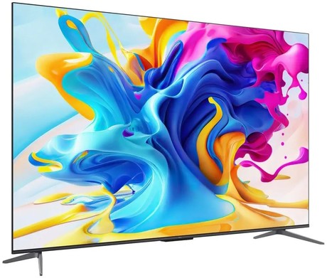 QLED TV TCL 85C645, 215.9cm (85"), 4K UHD, Android, GoogleTV, WiFi, Bluetooth