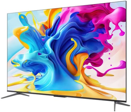 QLED TV TCL 85C645, 215.9cm (85"), 4K UHD, Android, GoogleTV, WiFi, Bluetooth