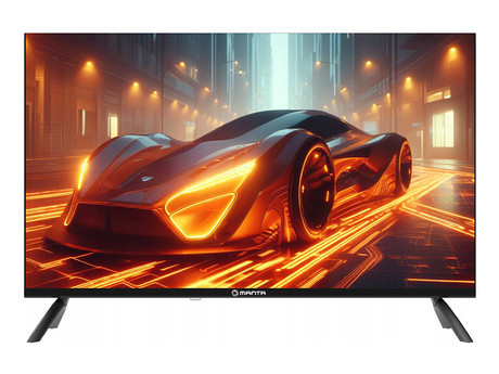 LED TV MANTA 32LHN124E, 32" (81cm), HD+, Dolby Digital+, STEREO 5.1, DVB-C/T/T2/S/S2/HEVC, Hotel Mode, 3x HDMI, 2x USB, 1x CI+, Frameless oblika