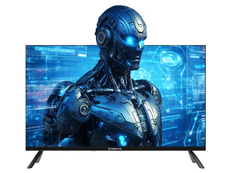 LED TV MANTA 32LHN124E, 32" (81cm), HD+, Dolby Digital+, STEREO 5.1, DVB-C/T/T2/S/S2/HEVC, Hotel Mode, 3x HDMI, 2x USB, 1x CI+, Frameless oblika