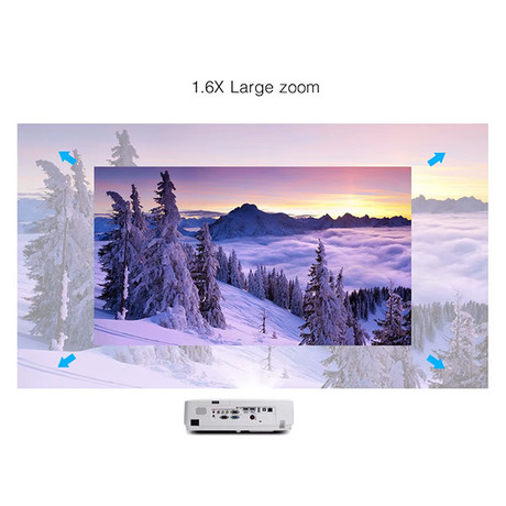 BYINTEK CLOUD C500W 3LCD projektor, bel