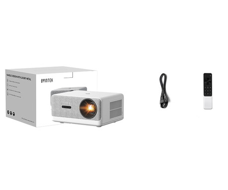 BYINTEK LOVE U14 prenosni LED projektor, Android, WIFI 6, Bluetooth, 1250 ANSI lumnov, STEREO zvočniki, samodejni fokus, deljenje zaslona, max 4K UHD, USB / HDMI / AUX / RJ-45, +daljinec