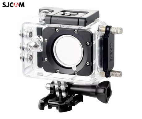 SJCAM SJ4000 series 2v1 dodatek, vodoodporno ohišje + avto polnilec