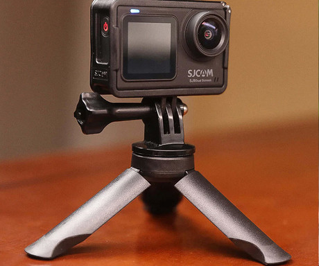 SJCAM univerzalno stojalo / tripod za kamero, prilagodljivo, stabilno, črno