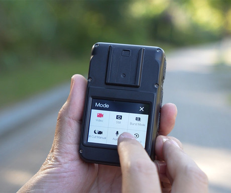 SJCAM A50 telesna / akcijska športna kamera, 4K Ultra HD, 2" zaslon, LED luč, IR Night Vision, 2250mAh polnilna baterija, 135° snemalni kot, WIFI, GPS, aplikacija, IP65 vodoodpornost, +dodatki, črna