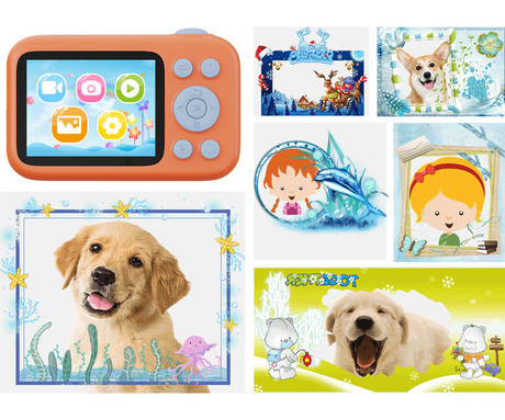 SJCAM FUNCAM+ otroški / mladostniški fotoaparat in kamera, moder SJCAM FUNCAM+ otroški / mladostniški fotoaparat in kamera, moder