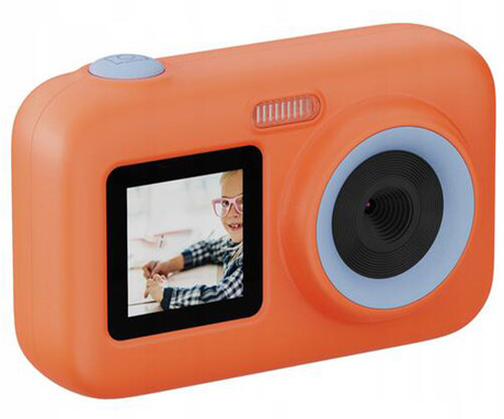 SJCAM FUNCAM+ otroški / mladostniški fotoaparat in kamera, oranžen SJCAM FUNCAM+ otroški / mladostniški fotoaparat in kamera, oranžen