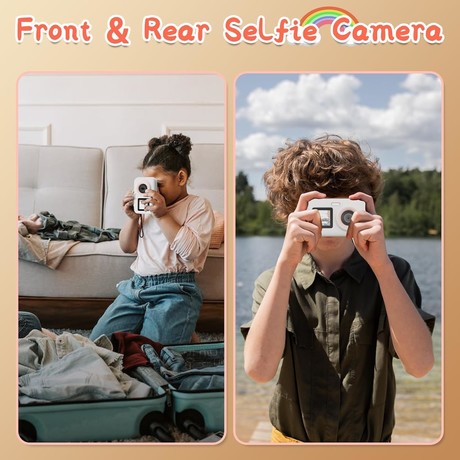 SJCAM FUNCAM+ otroški / mladostniški fotoaparat in kamera, oranžen SJCAM FUNCAM+ otroški / mladostniški fotoaparat in kamera, oranžen