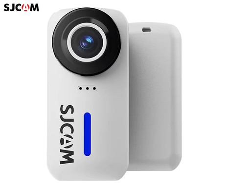 SJCAM C110 PLUS akcijska športna kamera, 4K Ultra HD, 6-osna stabilizacija, 8x digitalni ZOOM, polnilna baterija, 170° snemalni kot, Dual WIFI, aplikacija, +dodatki, bela