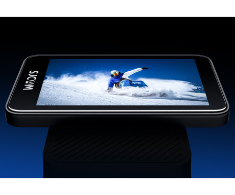 SJCAM C400 akcijska športna kamera, 4K Ultra HD, dvojni zaslon, vrtljiv zaslon, 6-osna stabilizacija, 2x polnilna baterija, 154° snemalni kot, Dual WIFI, vodoodpornost, aplikacija, +dodatki, črna