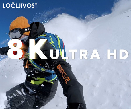 SJCAM SJ30 akcijska športna kamera, Standard Kit, 8K Ultra HD, 2.51" FLIP zaslon, SteadyMotion 2.0, 8x ZOOM, polnilna baterija, 140° snemalni kot, Dual WIFI, 5ATM vodoodpornost, aplikacija, +dodatki