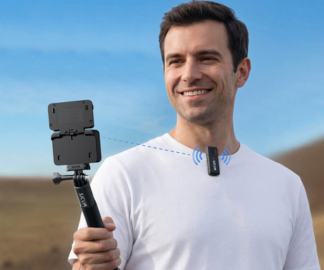 SJCAM SJ30 akcijska športna kamera, Standard Kit, 8K Ultra HD, 2.51" FLIP zaslon, SteadyMotion 2.0, 8x ZOOM, polnilna baterija, 140° snemalni kot, Dual WIFI, 5ATM vodoodpornost, aplikacija, +dodatki