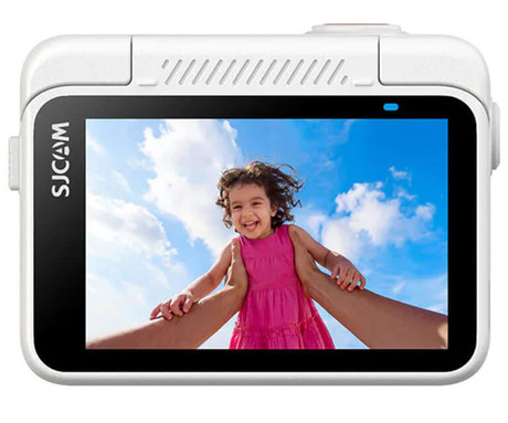 SJCAM S10 akcijska športna kamera, 4K Ultra HD, 2.51" FLIP zaslon, SteadyMotion 2.0, 8x ZOOM, Boost Pod ohišje / baterija, 160° snemalni kot, WIFI 5G, 5M vodoodpornost, aplikacija, +dodatki, bela