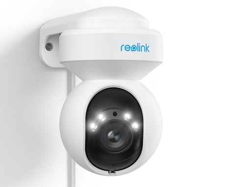 Reolink E540 IP kamera, 5MP Super HD, WiFi, vrtenje in nagibanje, IR nočno snemanje, LED reflektorji, 3x ZOOM, aplikacija, vodoodporna, dvosmerna komunikacija, bela