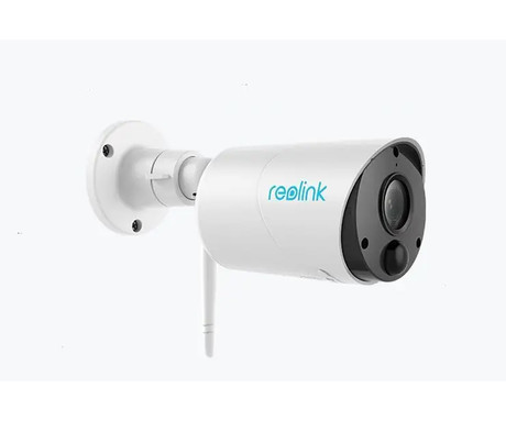 Reolink ARGUS B320 IP kamera, 3MP Super HD, WiFi, baterija, nočno snemanje, IR LED diode, vodoodporna, aplikacija, dvosmerna komunikacija, bela