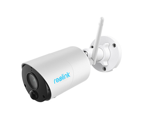 Reolink ARGUS B320 IP kamera, 3MP Super HD, WiFi, baterija, nočno snemanje, IR LED diode, vodoodporna, aplikacija, dvosmerna komunikacija, bela