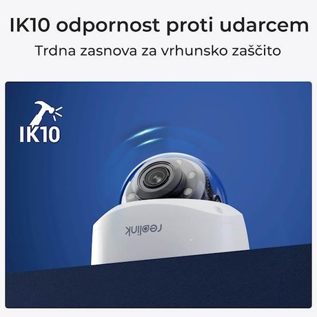 Reolink P437 IP kamera, bela