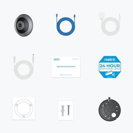 Reolink FISHEYE W520 IP kamera