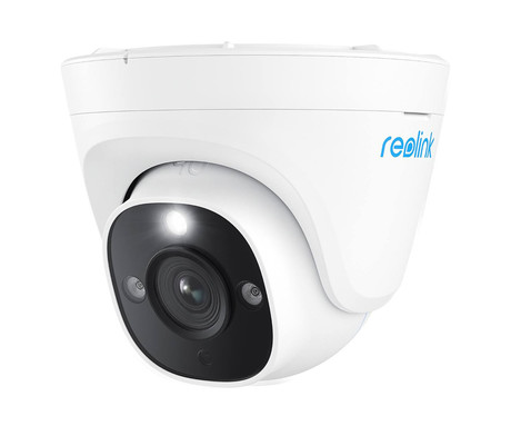 Reolink P344 IP kamera, PoE, 12MP UHD+, IR nočno snemanje, LED reflektor, aplikacija, IP67 vodoodpornost, dvosmerna komunikacija, bela