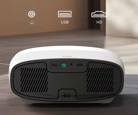 BYINTEK VEVSHAO A22 prenosni LED projektor, Android, Dual WIFI, Bluetooth, 1000 ANSI lumnov, STEREO zvočniki, samodejni fokus, deljenje zaslona, max 4K UHD, USB / HDMI / AUX, +daljinec